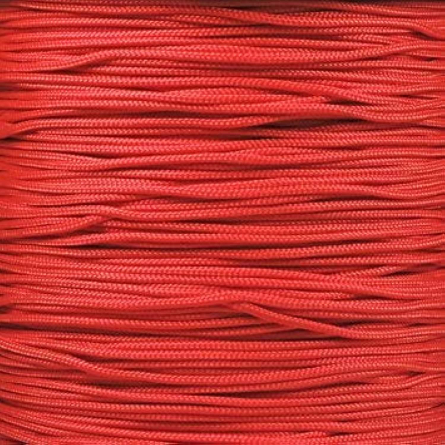 Paracord Planet 43kg Paracord – 1 Strand Type I Parachute Cord for Outdoors and DIY – Scarlet Red (30 m)