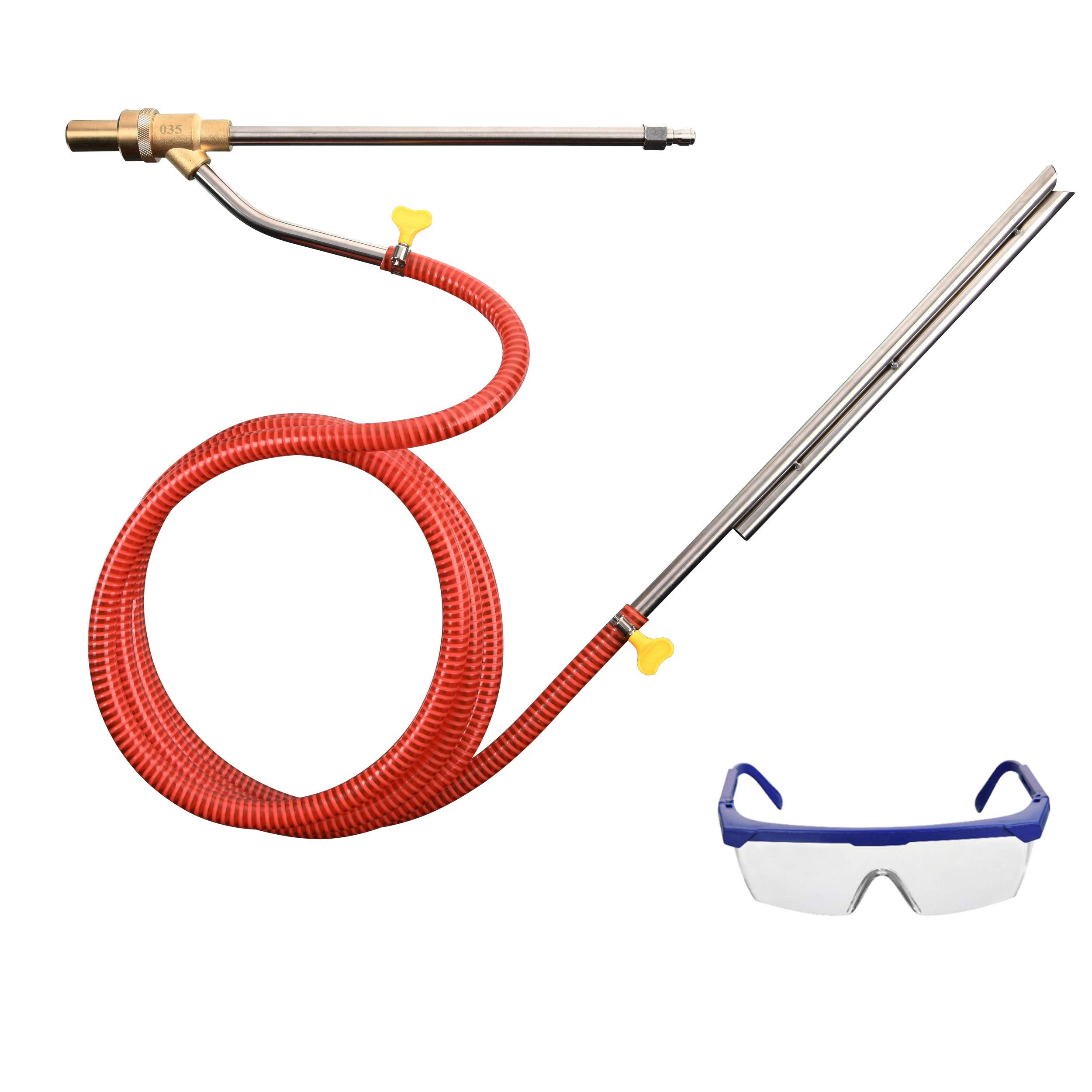 Photo 1 of Tool Daily Pressure Washer Sandblasting Kit, Wet Sand Blaster Attachment, 5000 PSI, 1/4 Inch Quick Disconnect
