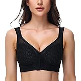 Arm Ma Wirefree Front Closure Bra for Women Minimizer 34D-46DD
