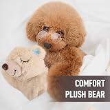 pet prime Snuggle Bear Heartbeat Plush Toy for Puppy - Comfort Toy view 3