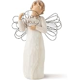 Willow Tree Just for You, Sculpted Hand-Painted Angel Figure | Hand-Painted Angel Figurine, Celebrating Friendship, Nature and Everyday Blessings, Sculpted by Artist Susan Lordi