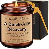 LEADO Get Well Candle, Surgery Recovery Gifts for Women, Men - After Surgery, Get Well Soon, Cancer Comfort Gifts - Funny Injury, Sick, Hysterectomy, Chemo, Quick Recovery, Feel Better Present