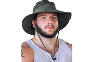 GearTOP Safari Sun Hat for Men and Sun Hats for Women UV Protection UPF 50+ Hiking, Gardening, Fishing