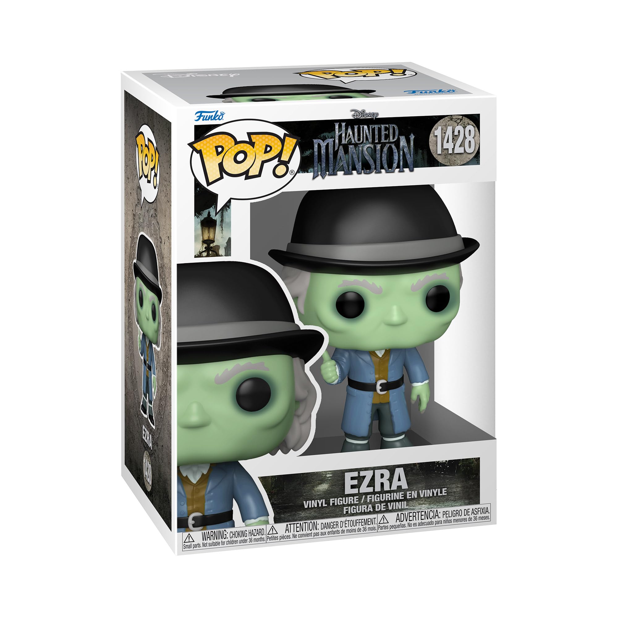 Funko POP! Disney: the Haunted Mansion - Ezra - Collectable Vinyl Figure - Gift Idea - Official Merchandise - Toys for Kids & Adults - Movies Fans - Model Figure for Collectors and Display