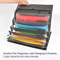 Expanding Wall File Organizer, File Folder with