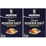 Morton Salt Kosher Salt, 3 lbs, Pack of 2