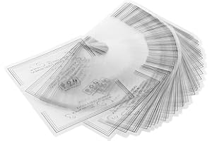 ZASCHMOY 100pcs Transparent Cake Garnish Bucket, Mousse Wrapping Tray, Cake Decorating Tool, Suitable for Mousse Cakes, Cream