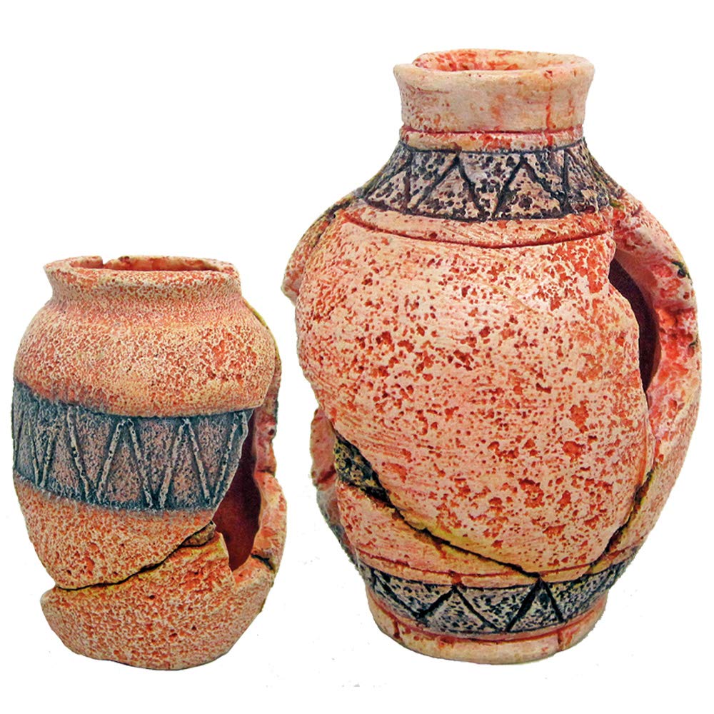 wave Decorated Vase, Medium