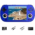RG40XX H Handheld Game Console 35 Emulators 18K Preloaded Games WiFi & Bluetooth Retro Gaming Console Kids Video Game Console Plug & Play Machine Gifts for Boys & Men (Blue-64GB)