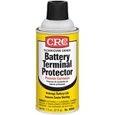 CRC Battery Terminal Protector Spray - Anti-Corrosion Coating - 7.5 oz | Battery Terminal Protector, Post and Connection Coating, Corrosion Inhibition, Extended Battery Life