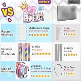 CITSKY Craft Kit Girls 6-12 Fashion Hair Accessories DIY Flower Making Set view 4