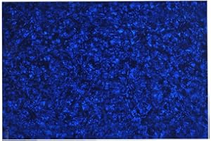 Gutahare 3 Ply Guitar Pickguard 29x43cm DIY Blank Guitar Bass Pickguard Scratch Plate Material Sheet for Strat Tele Electric Guitar Jazz Precision Bass (Blue pearl)