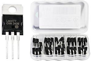 CHIPNEW 30Pcs [ LM317T / TO-220 ] Adjustable 3-Terminal Positive Voltage Regulator chip，Vout:1.25~37V/Iout:1.5A(LM317)