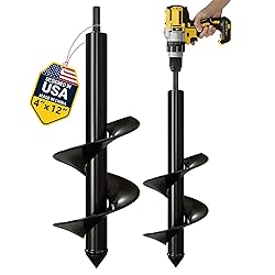 K-Brands Auger Drill Bit for Planting – 4 x 12