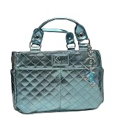 Kami-So Ice Skating Rink Tote - Great for Skate Guards Water Bottle and Other Skating Accessories with Key Chain