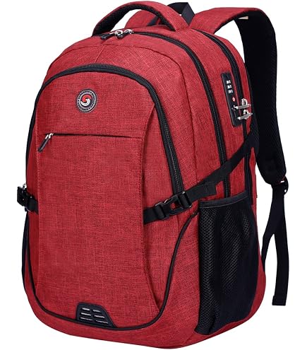 Volher Laptop Backpack,Business Travel Anti Theft Slim College Backpack | Water Resistant Durable Computer Bag Gift for Women & Men Fits 15.6 Inch Laptop and Notebook