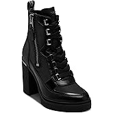 DKNY Women's Toia Platform Combat Boot with Block Heel
