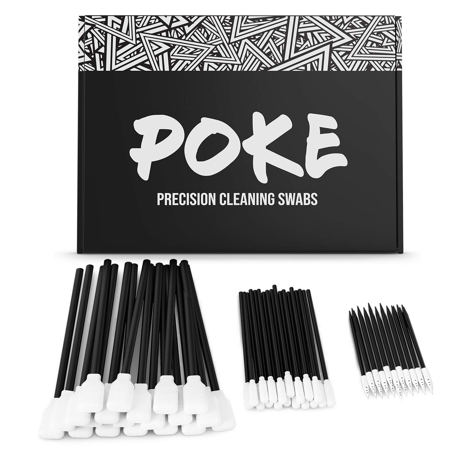 IT Dusters POKE Precision Cleaning Swabs for Cleaning electrical Equipment - Printers, Computer, Phone & Optical Equipment 60 PACK