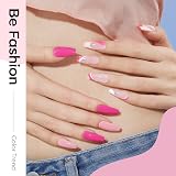 Modelones Gel Nail Polish Set 6 Colors Pink Nude Summer Manicure view 4
