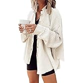 Womens Corduroy Button Down Shirts Color Block Long Sleeve Blouses Tops Jackets