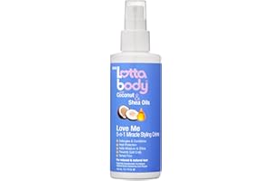 LOTTABODY Lotta Body, Love Me 5 in 1 Miracle Creme, Heat Protection For a Moisture & Brilliant Hair, 5.1 Fl Oz