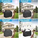 YOTOM 58 Inch Grill Cover Waterproof Rip-Proof Anti-UV for Weber Char-Broil view 8