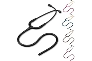 MOTIVATEM Stethoscope Replacement Tubing Compatible with Littman Classic III – Durable, Flexible Stethoscope Tube Accessory to Replace Damaged Tubing (Black)