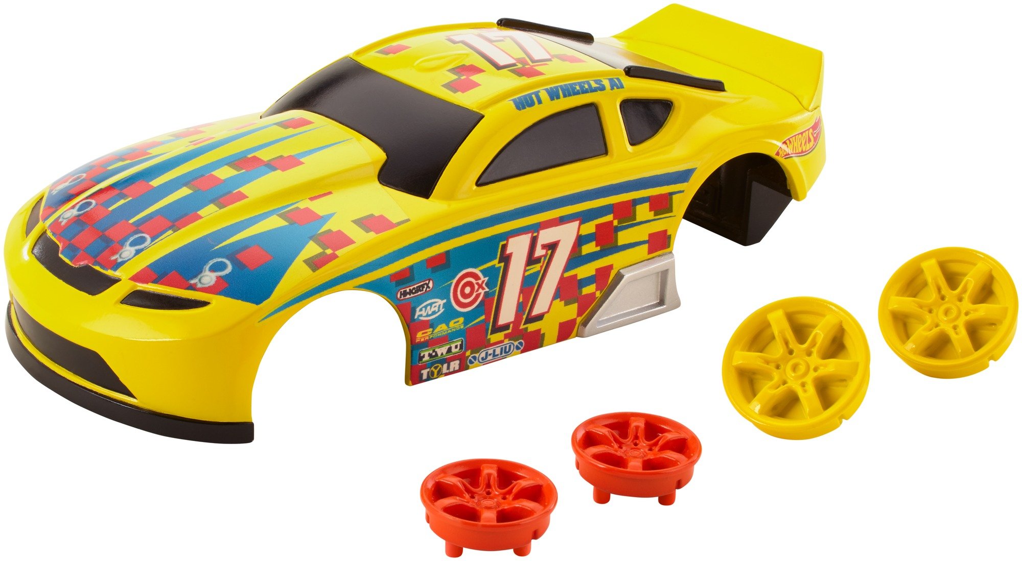 Hot Wheels Ai Door Slammer Car Body & Wheels Custom Kit