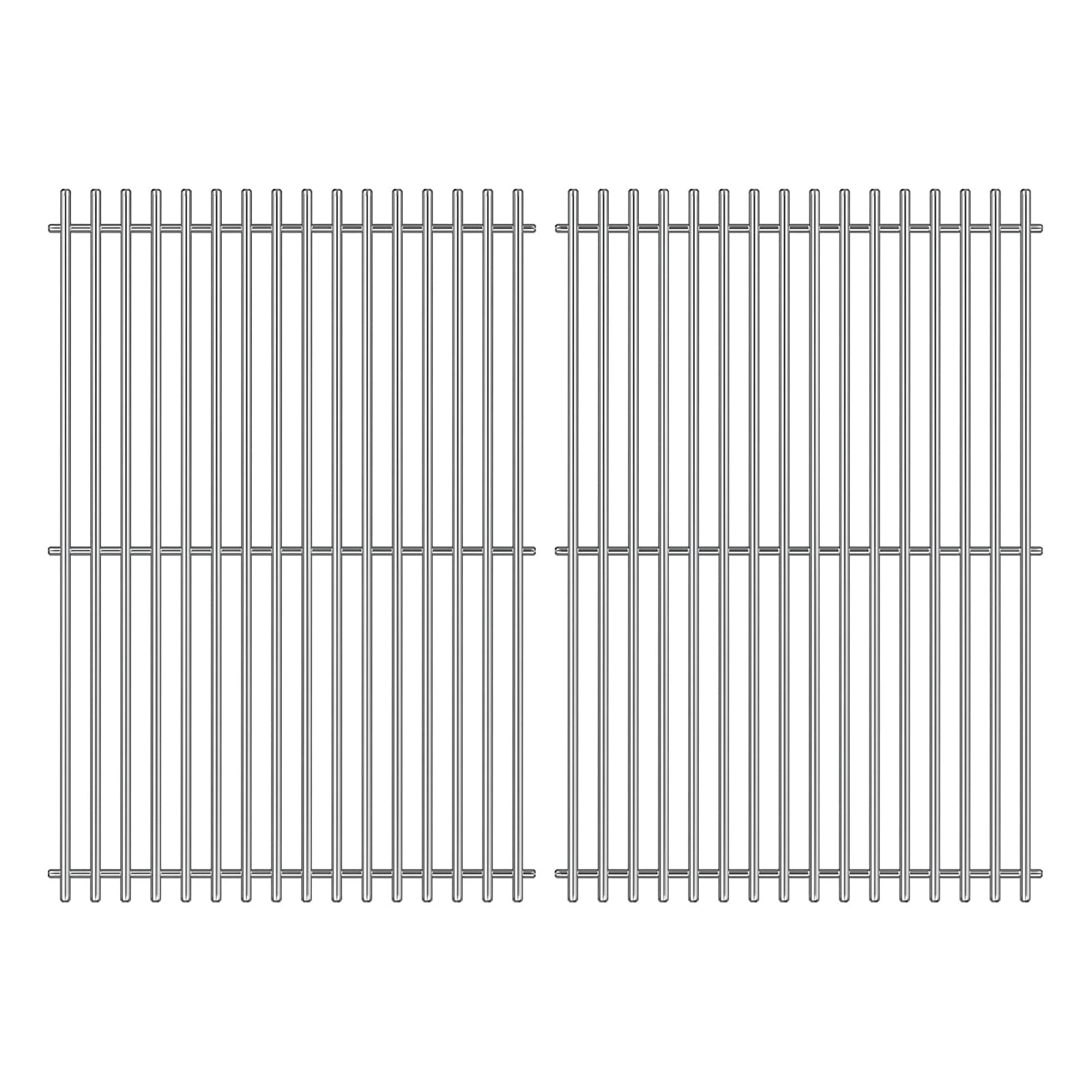 GFTIME Stainless Steel Cooking Grate for Weber Spirit Series, 43.9 x 30cm, 2 Pack