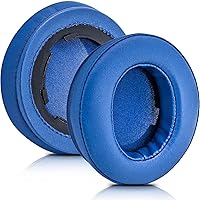 Ear Pads Compatible with WaveSound 3 Headphones, Protein Leather/Memory Foam Ear Cushions (Blue)