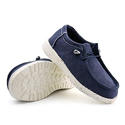 firelli Kids Loafers Boys Girls Canvas Walking