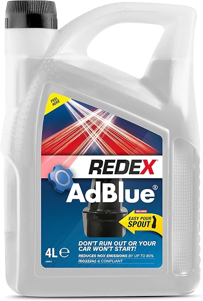 Redex AdBlue Additive 4L with Easy-Pour Spout Premium Quality Diesel Exhaust