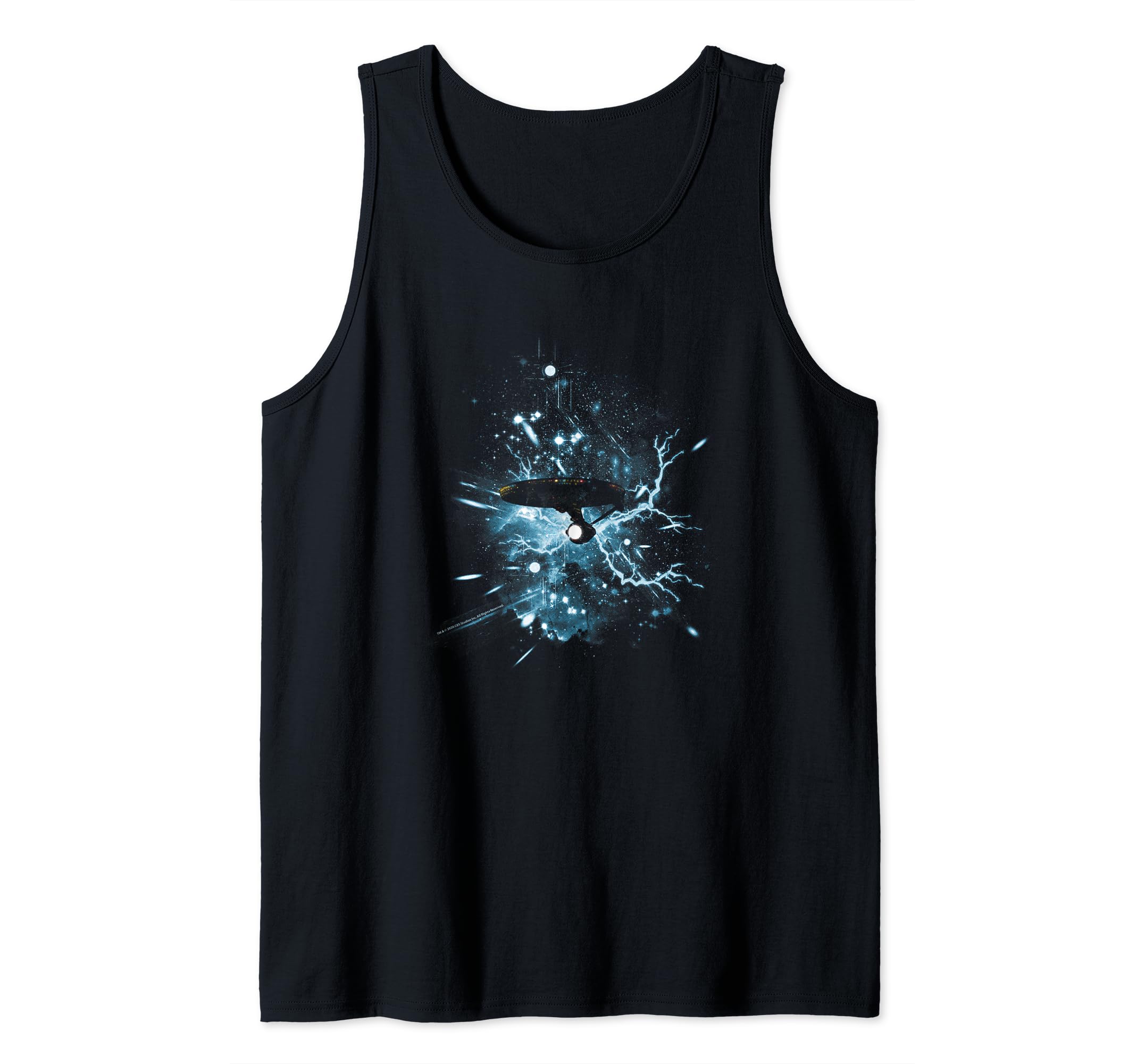 Star Trek U.S.S. Enterprise Intergalactic Space Trap Tank Top