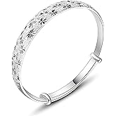 Sterling Silver Bangle Bracelets for Women, Handmade Bracelet for Women, Great Mother Gifts, Mothers Day Gifts