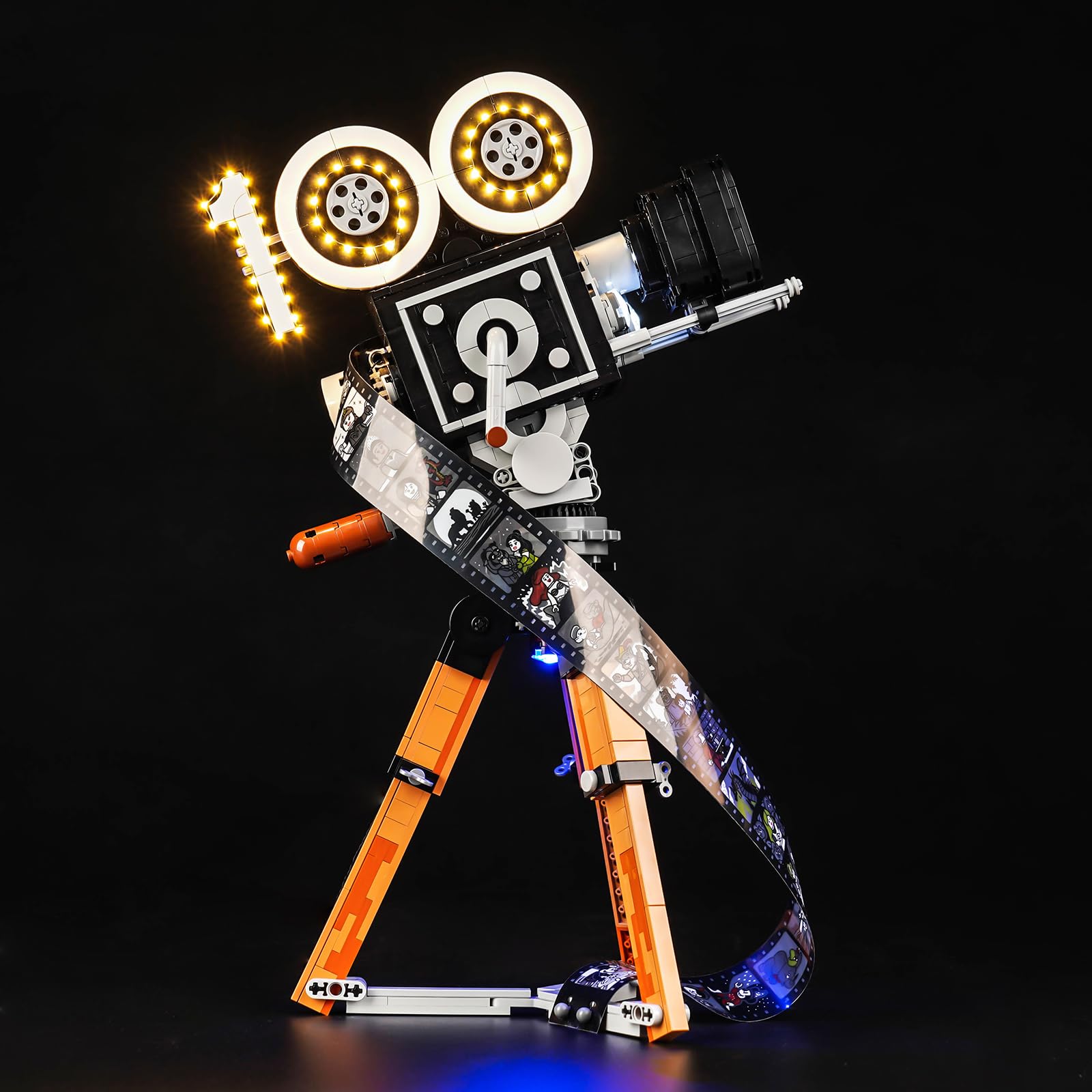 Lego Walt Disney Tribute Camera Light Kit 43230 - Not Include Models, Just Light Kit (Standard Version)