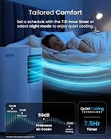 Pro Breeze 4-in-1 Air Cooler with 10L Tank, Remote, Timer, Oscillation view 5