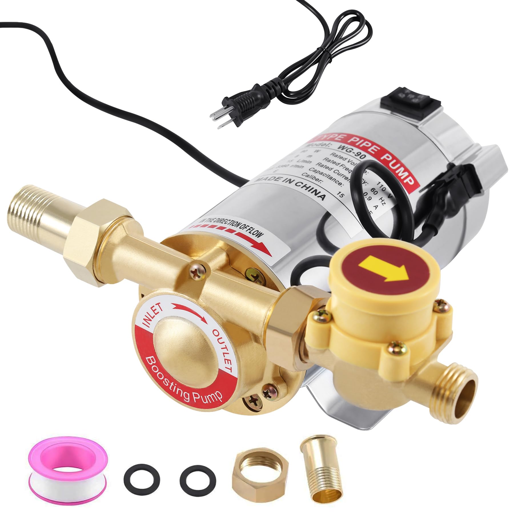 Régulateur de Pression Automatique pour Pompe à Eau - EPC-4 110V