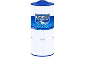 Cryspool® 07043 Filter Compatible with Caldera 75, C-7375, 1019301, 73531, PCD75N, FC-3964, 75 Sq. Ft Spa Filter Cartridge, 1 Pack