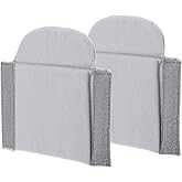 PATIKIL Camera Bag Divider, 2Pcs 6.5"x6.3"x0.55" Shockproof Camera Bag Inserts Separator Pad Protective Lens for Nikon Camera DSLR Protect Bag Organizer Universal Divider Cushion, Gray
