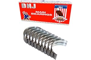 DNJ MB168 Main Bearings Set Standard Size for 06-17 Dodge 1.8L-2.4L L4 DOHC, SOHC Naturally Aspirated, Turbocharged Designation 4B12,4B11,4J12