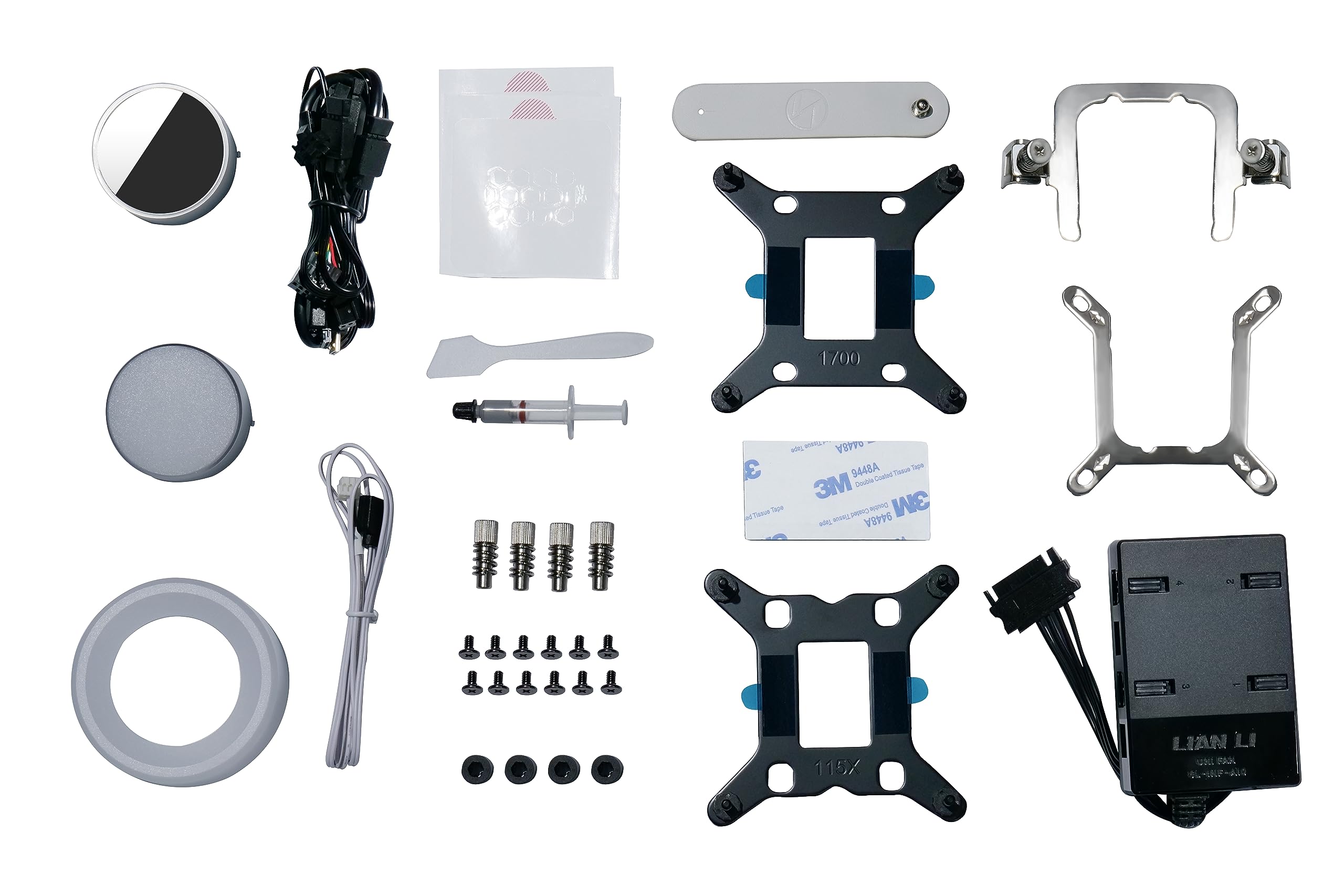 Lian Li GA II Trinity SL-INF 360MM - AIO Liquid Cooler -Pre-Installed ARGB Daisy-chainable Radiator Fans or UNI Fan SL-INF Fans - for Intel® LGA 1700, 1200, 115X, AMD® AM5/AM4 Sockets (GA2T36INW.US)