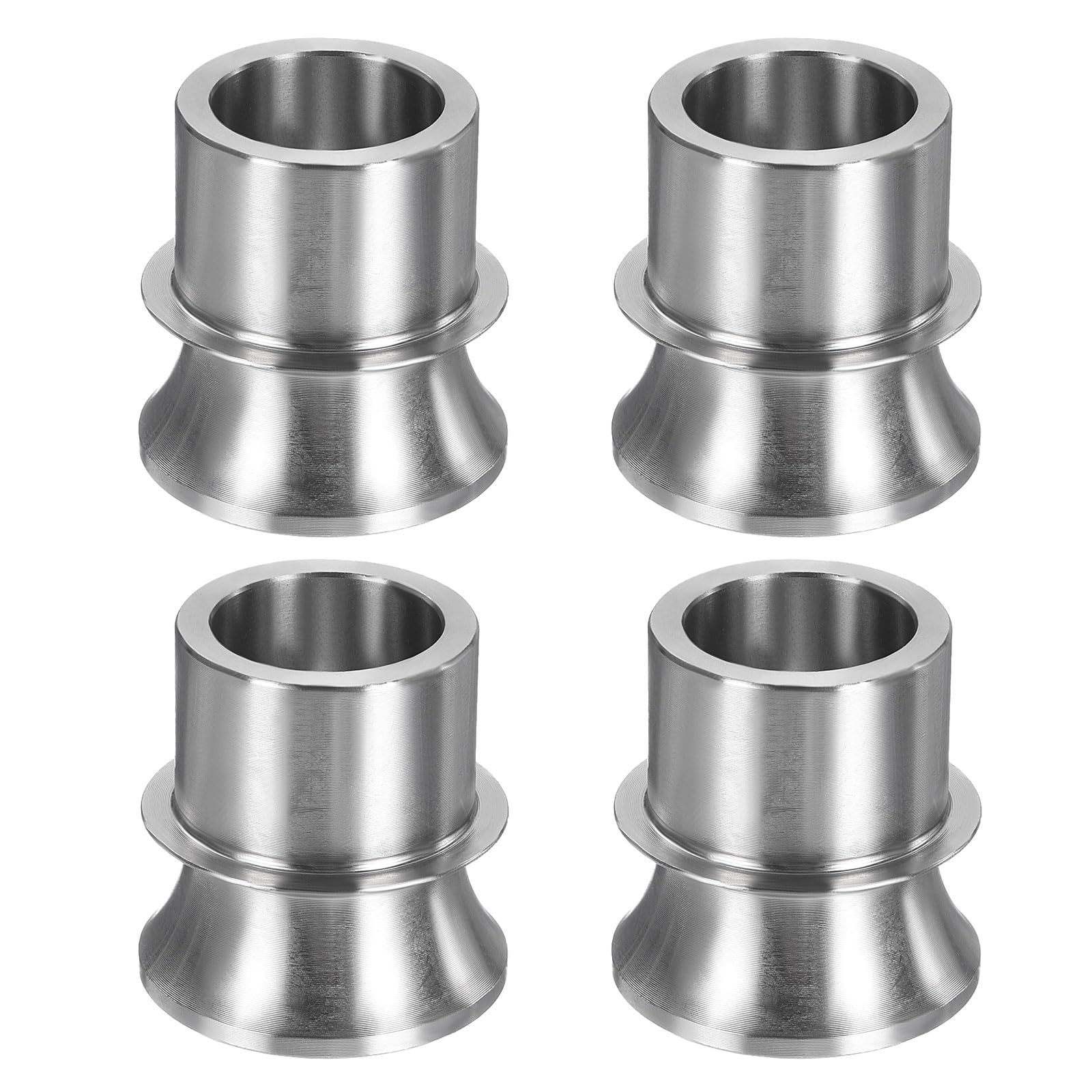 Photo 1 of uxcell 8 Pcs High Misalignment Spacer, 1" to 3/4" Standard Ball Width Stainless Steel Rod End Spacers