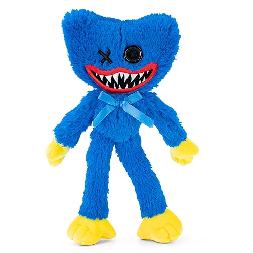 UCC Distributing Poppy Playtime Huggy Wuggy with Scary Teeth 8” Plush Toy  in Oman Whizz Stuffed Animals Teddy Bears