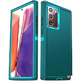 LeYi Compatible for Samsung Galaxy Note-20 Case[𝐍𝐨𝐭 𝐅𝐢𝐭 Note 20 Ultra]: Samsung Note 20 Case, Military Grade Protection, 3 in 1 Full Body Shockproof Drop Cell Phone Cover Funda Note20, Teal Blue