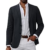 GRACE KARIN Mens Blazer Sport Coats Casual Lightweight 2 Button Sports Coat and Blazers Suit Jacket