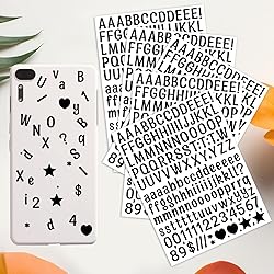 4680 Letter Stickers 30 Sheets Alphabet Stickers