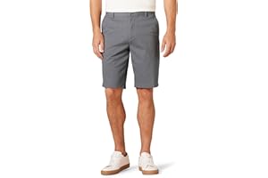 Amazon Essentials Men's Slim-Fit 11" Flat-Front Comfort Stretch Chino Short