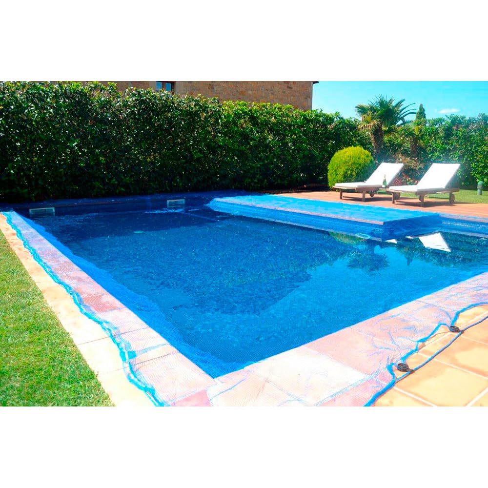 Fun & Go 81034 Leaf Pool Cover, Multi-Colour, 4 x 8 m