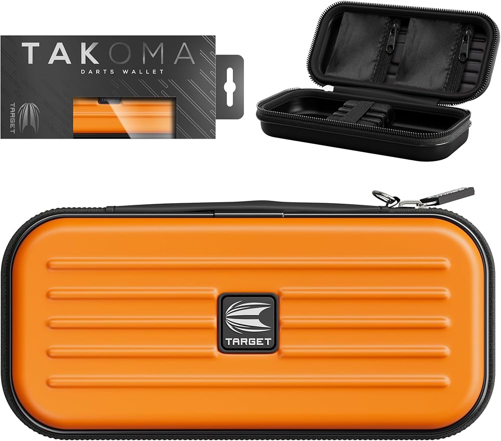 Target Darts Takoma Dart Wallet Orange 3 Darts & Accessories Case
