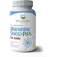 Histamine Shield Plus™ Natural Antihistamine Supplement for Adults, Sinus & Allergy Relief for Pollen, Pet Dander, Dust, Mold, and Odors, Quercetin with Bromelain & Stinging Nettle 120 Capsules